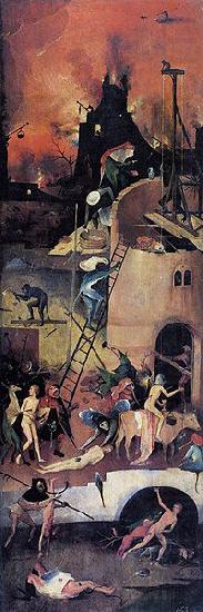 Hieronymus Bosch Hell. china oil painting image